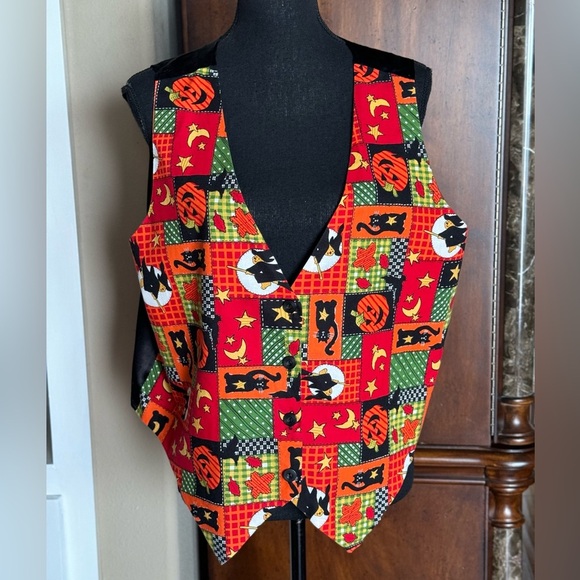 Basic Editions Jackets & Blazers - Vintage Halloween Themed Vest